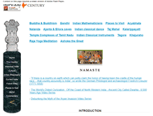 Tablet Screenshot of indiancentury.com